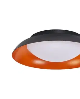 Svietidlá Osram - LED stmievateľné stropné svietidlo ORBIS PLATE LED/19W/230V pr.31cm oranžová/čierna 4099854449888