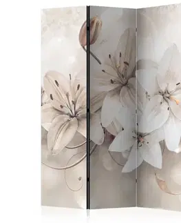 Paravány Paraván Diamond Lilies Dekorhome