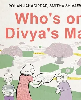 Pre deti a mládež Saga Egmont Who's on Divya's Map (EN)