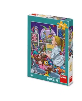 XL dieliky Dino Toys Puzzle Pre Anežku 300 XL Dino