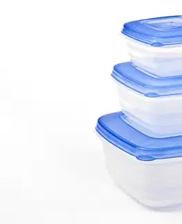 Dózy na potraviny PLETATEX - Sada dóz 3D /0,35x0,78x1,7l