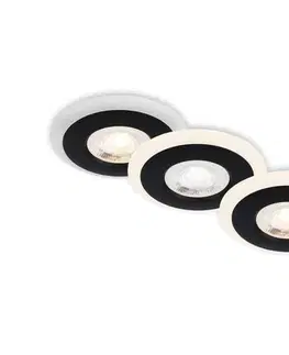 Svietidlá Briloner 7039-035 - SADA 3x LED Kúpeľňové podhľadové svietidlo LED/5W/230V IP44 7039-035