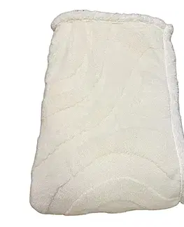 Deky Deka luxury baranková z mikroplyšu biela 150x200cm TiaHome