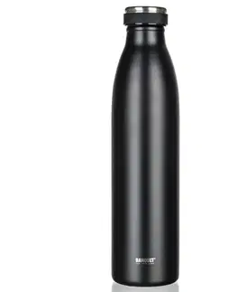 Termosky a termohrnčeky Banquet Termoska nehrdzavejúca SANS 750 ml, čiernačierna