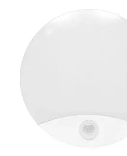 Svietidlá  LED Vonkajšie nástenné svietidlo so senzorom LORA LED/15W/230V IP44 WHST71-LED