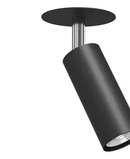 Svietidlá - Brosline 3252 - Zapustené bodové svietidlo ACE 1xGU10/4W/230V, čierne 3252