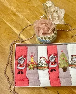 Utierky Utierky na riad vaflové Vianočné 40x60cm 6ks TiaHome