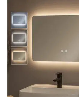 Kúpeľňové zrkadlá BRILAGI - LED stmievateľné kúpeľňové vyhrievané zrkadlo s podsvietením DIANA LED/13W/230V 40x60 cm IP44 FG-GM1106-D-13W