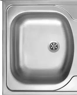 Kuchynské drezy DEANTE DEANTE - Tango nerez dekor - Nerezový drez, 2 - bowl - celoplošný ZM5_320N