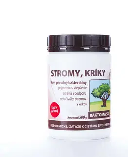 Pestovanie rastlín Baktérie pre zdravé stromy a kríky - Baktoma SK 0,5kg Baktoma AK: 0,5 kg