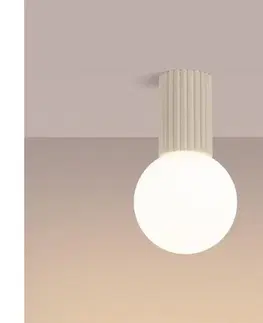 Svietidlá  SL.1718 - Kúpeľňové stropné svietidlo HALO 1xG9/8W/230V IP44 krémová SL.1718