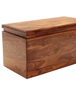 Truhlice Truhlica Tina 90x45x45 indický masív palisander