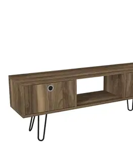 TV stolíky MONDA úzky TV stolík, orech
