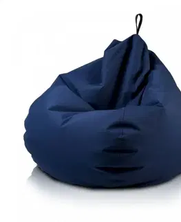 Sedacie vaky a kocky Sedací vak OSCAR Outdoor TiaHome - Tmavo modrá