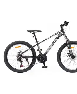 Bicykle Juniorský bicykel Canull XC 241 24" - model 2026 čierna/biela - S (135-161 cm)
