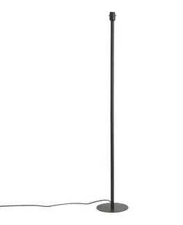 Stojace lampy Stojaca lampa čierna bez tienidla - Simplo