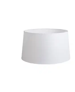 Tienidlo na lampu Líniový tienidlo biele 45 cm