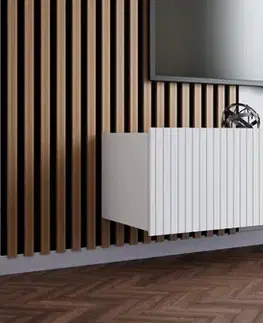 TV stolíky ArtGiB TV stolík KOLDER KL-02 | biely mat