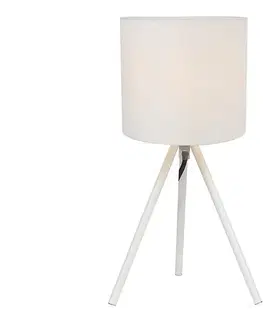 Lampy  KL108012 - Stolná lampa THEO 1xE14/9W/230V biela KL108012