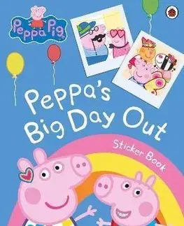 Nalepovačky, vystrihovačky, skladačky Peppa Pig: Peppa's Big Day Out Sticker Scenes Book