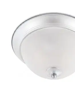Svietidlá BRILAGI - Stropné svietidlo FRESCO 2xE27/40W/230V priemer 28 cm matný chróm BRSX6002/2C-6-SN