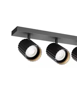 Svietidlá Redo 01-3406 - Bodové svietidlo DELPHI 3xGU10/7W/230V čierne 01-3406