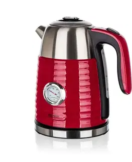 Rýchlovarné kanvice Activer Dvojstenná rýchlovarná kanvica Jumper 1,7 l, červená