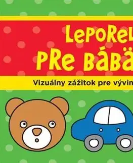 Leporelá, krabičky, puzzle knihy Leporelo pre bábätká