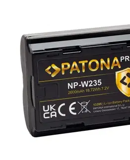 Predlžovacie káble PATONA - Aku Fuji NP-W235 2600mAh Li-Ion 7,2V Protect X-T4 PT13395