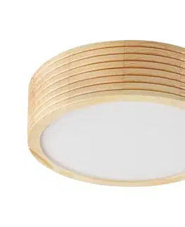 Svietidlá  Stropné svietidlo NATURAL MODERN 1xE27/15W/230V pr. 27,5 cm borovica LD-PD-6.1/R/SOSNA