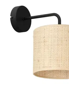 Svietidlá  Nástenná lampa RATTAN 1xE27/60W/230V ratan 5273