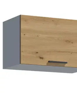 Kuchynské skrinky visiace Kuchynská skrinka Economic G60OK biela/artisan