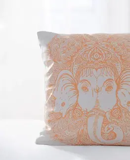 Dekoračné obliečky MKLozkoviny.sk Obliečka na vankúš mikroplyš 45 × 45 cm - Buddha 9-  -