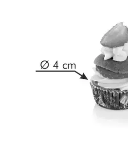 Formy na pečenie Tescoma cukrárske mini košíčky DELÍCIA ø 4 cm, 100 ks, na párty