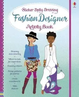 V cudzom jazyku Sticker Dolly Fashion Fashion Designer Activity Book - Fiona Watt,Stella Baggott