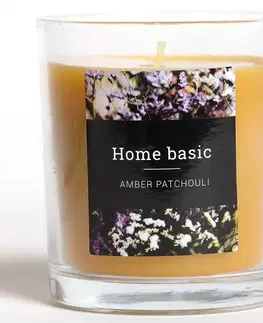 Vybavenie a dekorácie bytu Vonná sviečka Amber Patchouli 7x8 cm