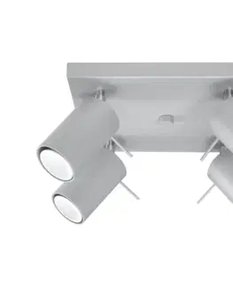 Svietidlá  SL.0452 - Stropné bodové svietidlo RING 4xGU10/10W/230V SL.0452