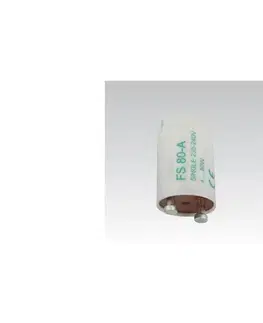 Predlžovacie káble  Štartér tlejivkový pre žiarivky SINGLE 4-80W 230V 190002000