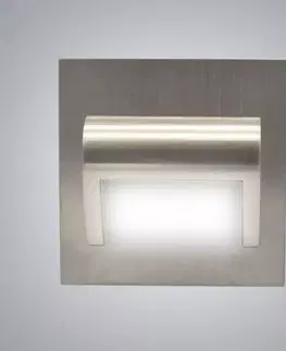 Lampy do obývačky Schodisková lampa 45008 Nickel 230V 1.5W IP20 3000K