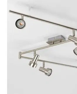 Svietidlá  LED Bodové svietidlo 6xGU10/4,7W/230V matný chróm 9A22005