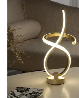 Lampy ONLI - LED Stolná lampa KIRA LED/12W/230V 4000K 38,5 cm zlatá 5083/LGORO
