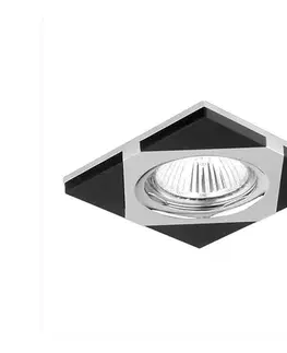 Svietidlá Luxera Downlight  1xGU10/50W chróm/wenge 