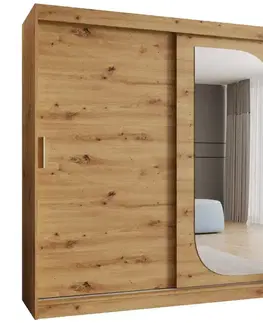 Šatníkové skrine Skriňa Lucy 200 artisan