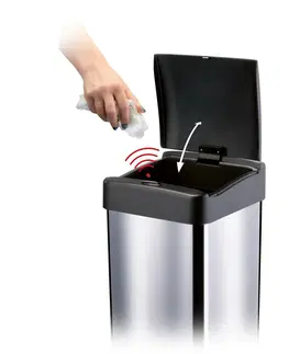 Odpadkové koše Lamart LT8105 Bezdotykový kôš Sensor USB 30 l, 30 l