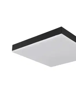 Svietidlá Globo 41594D1 - LED Stropné svietidlo DORO LED/18W/230V 30x30 cm čierna 41594D1