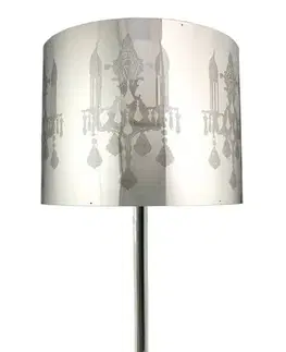 Stolové lampy Chrómová kancelárska stolová lampa Arkas