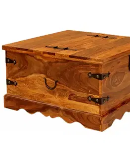 Truhlice Truhlica Jali 80x45x80 z indického masívu palisander