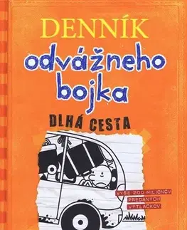 Dobrodružstvo, napätie, western Denník odvážneho bojka 9: Dlhá cesta, 3. vydanie - Jeff Kinney,Elena Guričanová