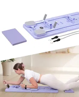 Posilňovacie stroje Pilates reformer inSPORTline Trancer Basic čierna