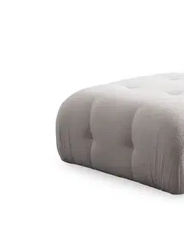 Taburety a podnožky Taburetka Amaris Pouffe - White